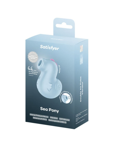 SATISFYER SEA PONY VIBRATOR AIR PULSE STIMULATOR