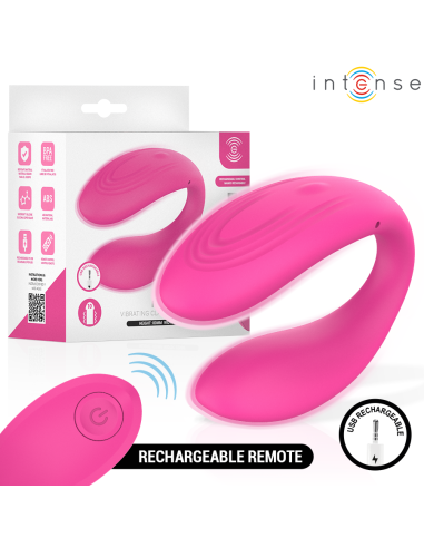 INTENSE NORA VIBRATING CLAMP STIMULATOR PINK