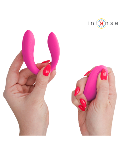 INTENSE NORA VIBRATING CLAMP STIMULATOR PINK