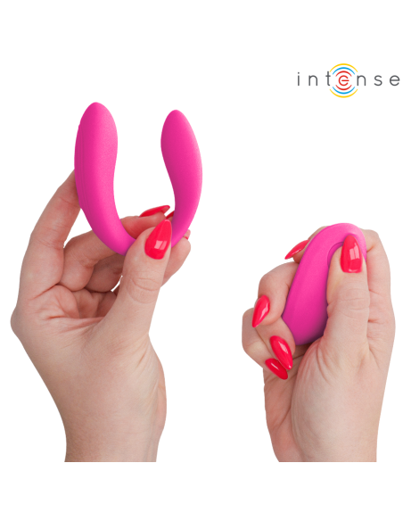 INTENSE NORA VIBRATING CLAMP STIMULATOR PINK