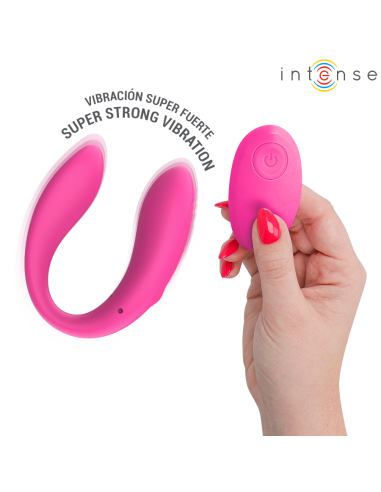 INTENSE NORA VIBRATING CLAMP STIMULATOR PINK