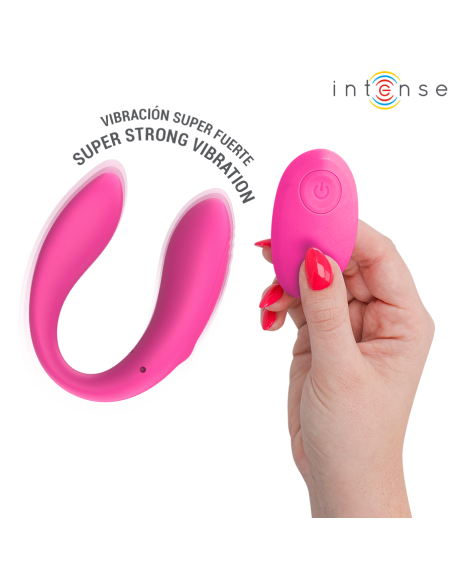 INTENSE NORA VIBRATING CLAMP STIMULATOR PINK