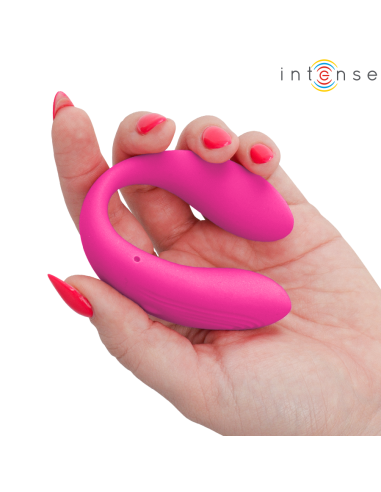 INTENSE NORA VIBRATING CLAMP STIMULATOR PINK