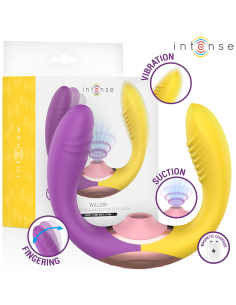 INTENSE WILLOW 3 IN 1 SUCTION AND VIBRATION STIMULATOR