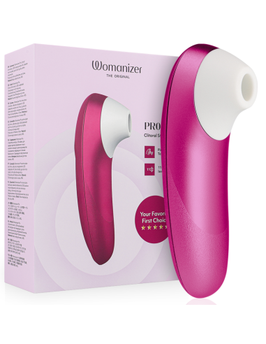 WOMANIZER PRO VIBRANT CLITORAL STIMULATOR PINK