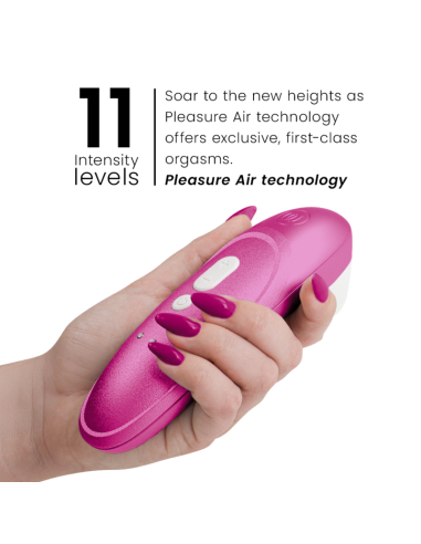 WOMANIZER PRO VIBRANT CLITORAL STIMULATOR PINK