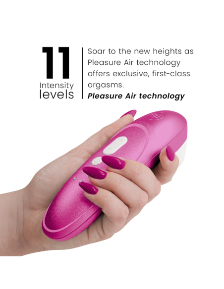 WOMANIZER PRO VIBRANT CLITORAL STIMULATOR PINK