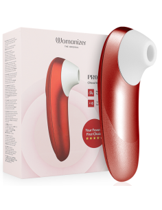 WOMANIZER PRO VIBRANT CLITORAL STIMULATOR BURGUNDY