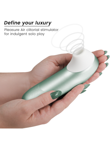 WOMANIZER PRO VIBRANT CLITORAL STIMULATOR SAGE GREEN