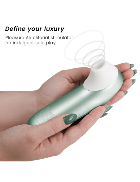 WOMANIZER PRO VIBRANT CLITORAL STIMULATOR SAGE GREEN
