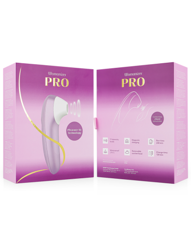 WOMANIZER PRO VIBRANT CLITORAL STIMULATOR LILAC