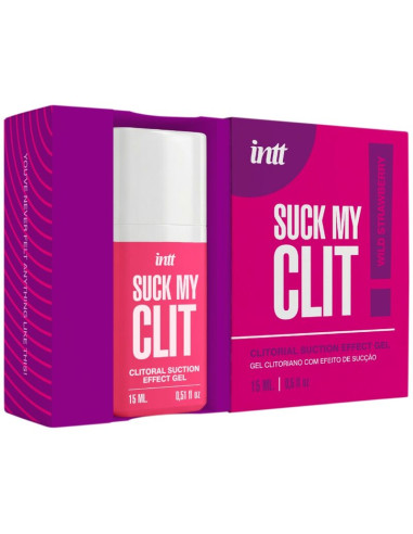 INTT SUCK MY CLIT SUCTION EFFECT GEL WILD STRAWBERRY 15 ML