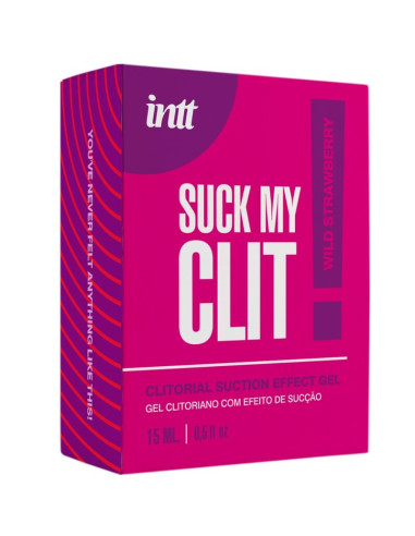 INTT SUCK MY CLIT SUCTION EFFECT GEL WILD STRAWBERRY 15 ML