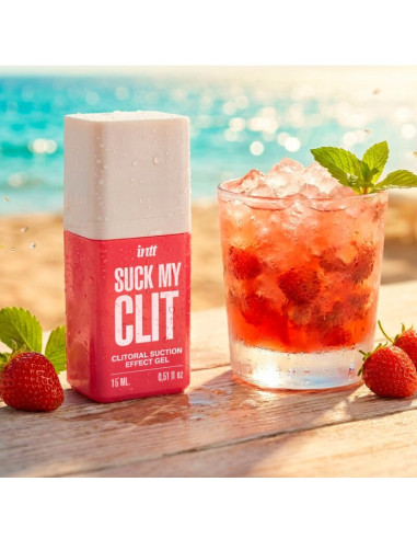 INTT SUCK MY CLIT SUCTION EFFECT GEL WILD STRAWBERRY 15 ML