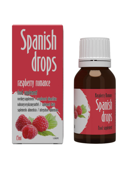 COBECO SPANISH DROPS RASPBERRY ROMANCE 15 ML