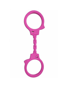 DIABLO PICANTE SILICONE HANDCUFFS FUCHSIA