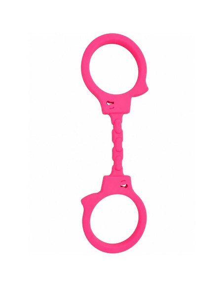 DIABLO PICANTE SILICONE HANDCUFFS PINK