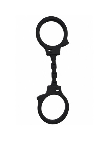 DIABLO PICANTE SILICONE HANDCUFFS BLACK