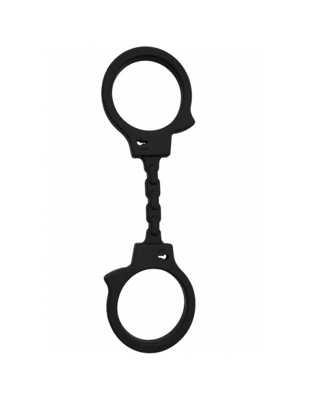 DIABLO PICANTE SILICONE HANDCUFFS BLACK