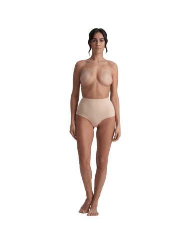 BYE BRA RABBIT SILICONE CUPS BEIGE SIZE M