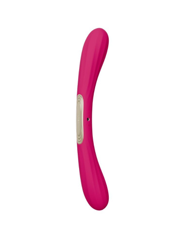 LELO BOOMERANG DOUBLE ENDED VIBRATOR CERISE