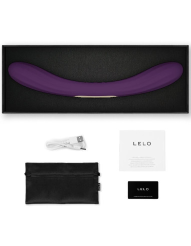 LELO BOOMERANG DOUBLE ENDED VIBRATOR PURPLE
