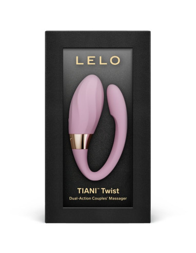 LELO TIANI TWIST COUPLES VIBRATOR SOFT PINK