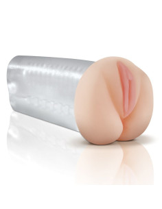 EXTREME TOYZ NATURAL VAGINA MASTURBATOR TRANSPARENT