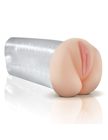 EXTREME TOYZ NATURAL VAGINA MASTURBATOR TRANSPARENT