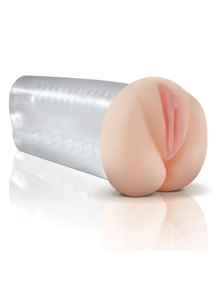 EXTREME TOYZ NATURAL VAGINA MASTURBATOR TRANSPARENT