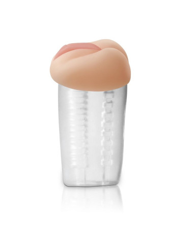EXTREME TOYZ NATURAL VAGINA MASTURBATOR TRANSPARENT