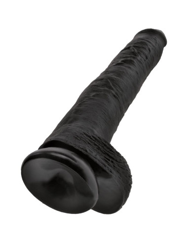 KING COCK REALISTIC PENIS WITH BALLS 305 CM BLACK
