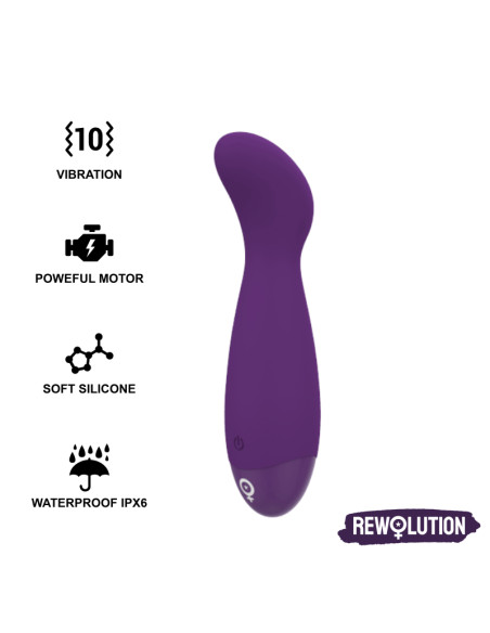REWOLUTION REWOPULSE VIBRADOR FLEXIBLE ESTIMULADOR PUNTO G