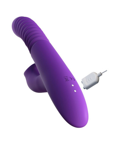 FANTASY FOR HER CLITORIS STIMULATOR WITH HEAT OSCILLATION AND VIBRATION FUNCTION VIOLET