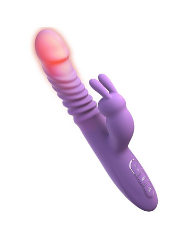 FANTASY FOR HER RABBIT CLITORIS STIMULATOR WITH HEAT OSCILLATION AND VIBRATION FUNCTION VIOLET