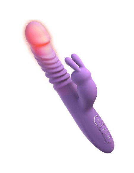 FANTASY FOR HER RABBIT CLITORIS STIMULATOR WITH HEAT OSCILLATION AND VIBRATION FUNCTION VIOLET