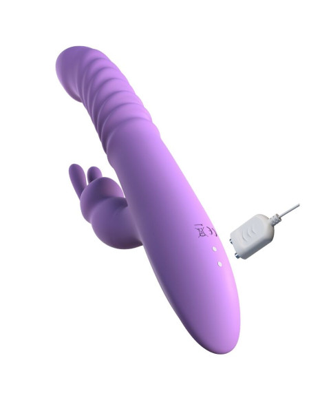FANTASY FOR HER RABBIT CLITORIS STIMULATOR WITH HEAT OSCILLATION AND VIBRATION FUNCTION VIOLET
