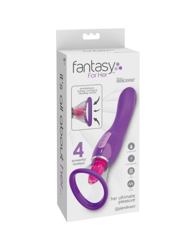FANTASY FOR HER CLITORIS SUCKER STIMULATING TONGUE VIOLET
