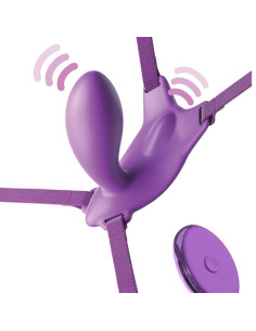 FANTASY FOR HER BUTTERFLY HARNESS G SPOT WITH VIBRATOR RECHARGEABLE REMOTE CONTROL VIOLET 2