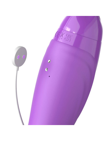 FANTASY FOR HER ULTIMATE PLEASURE MAX SUCTION HOSE WITH STIMULATING TONGUE PURPLE