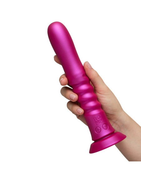 ROMP JIGGLE UP AND DOWN VIBRATOR WITH PINK SUCTION CUP