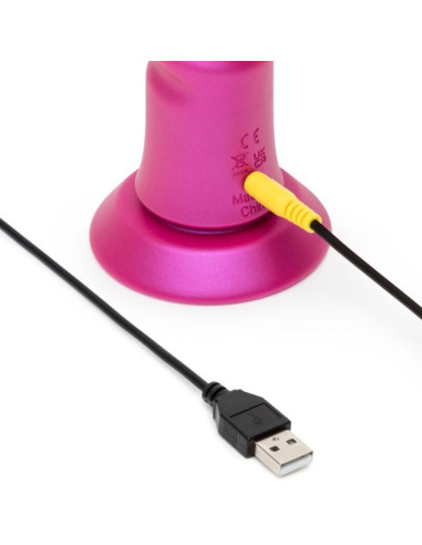 ROMP JIGGLE UP AND DOWN VIBRATOR WITH PINK SUCTION CUP