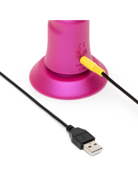 ROMP JIGGLE UP AND DOWN VIBRATOR WITH PINK SUCTION CUP