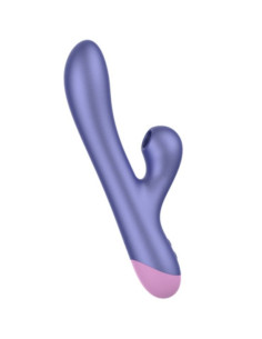 ROMP PULSE RABBIT DUAL G SPOT VIBRATOR ELECTRIC BLUE