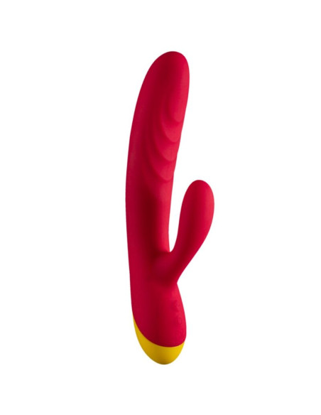 ROMP JAZZ RECHARGEABLE RABBIT VIBRATOR RED