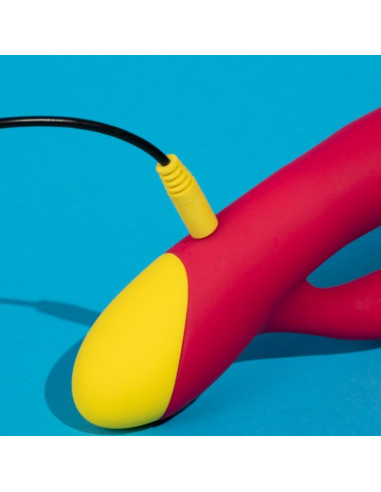 ROMP JAZZ RECHARGEABLE RABBIT VIBRATOR RED
