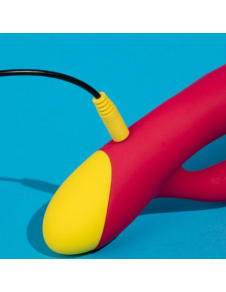 ROMP JAZZ RECHARGEABLE RABBIT VIBRATOR RED
