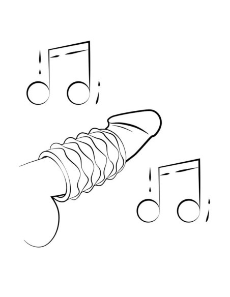 ROMP MOSH TRANSPARENT MALE MASTURBATOR WITH 6 CM REVERSBLE SHEATH