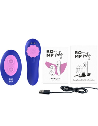 ROMP PARTY MAGNETIC VIBRATING SILICONE PANTIE WITH REMOTE CONTROL
