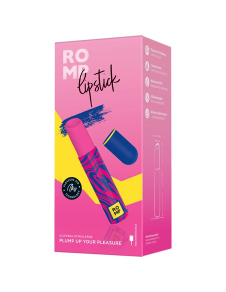 ROMP CLITORAL STIMULATING LIPSTICK 7 LEVELS